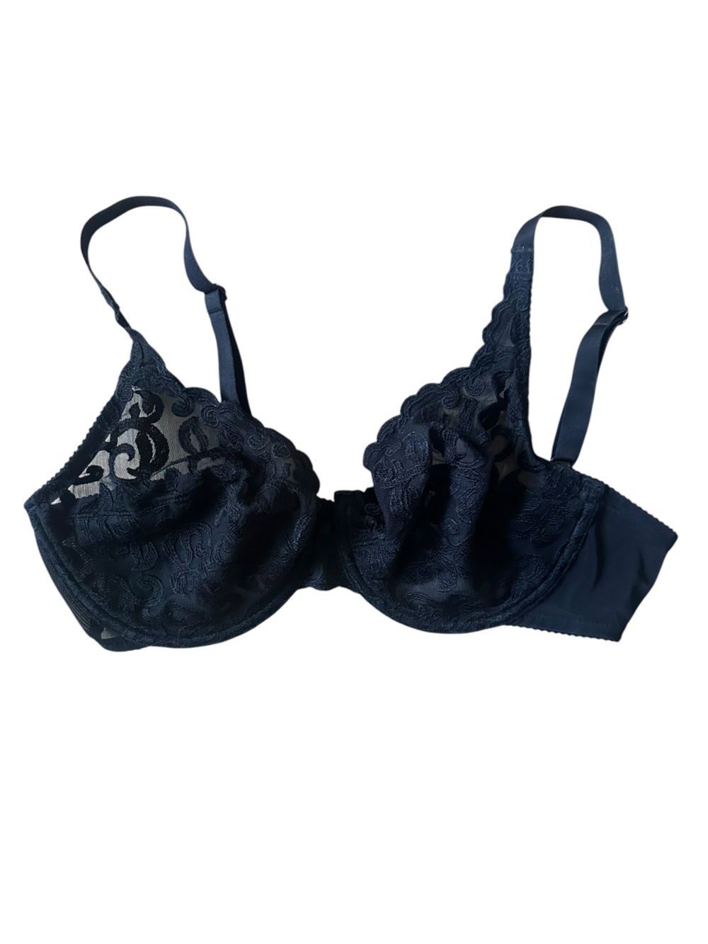 Wacoal Arabesque Underwire Bra
Style #85199 Black Lace Size 36D